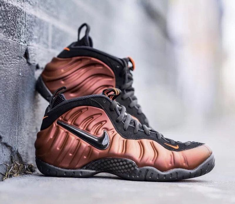 Nike Air Foamposite Pro Bronze Black Shoes